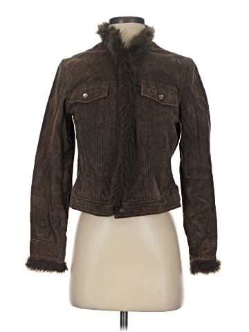 Coldwater Creek Leather Jacket (view 1)