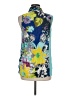 NaraCamicie Blue Sleeveless Blouse Size 6 (II) - photo 2