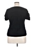 Apt. 9 Solid Black Short Sleeve T-Shirt Size XL - photo 2