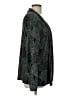 JM Collection Teal Kimono Size L - photo 4