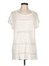 Akemi + Kin Ivory Short Sleeve Top Size L - photo 1