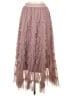 Studio West 100% Polyester Purple Formal Skirt Size M - photo 2