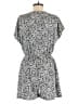 Uniqlo 100% Polyester Print Gray Romper Size M - photo 2
