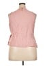 Shein Curve Pink Sleeveless Blouse Size 20 Plus (4) - photo 2