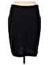 St. John Solid Black Wool Skirt Size 14 - photo 1