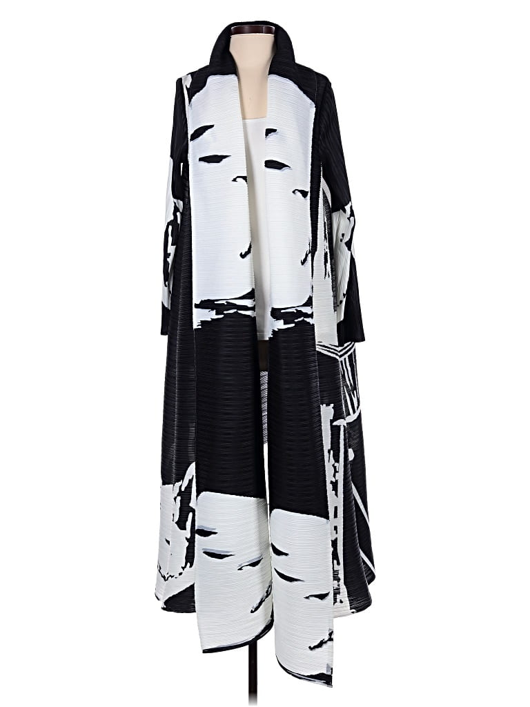 Pre-owned Unbranded Kimono In Black
