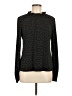 Adrianna Papell Polka Dots Black Long Sleeve Blouse Size M - photo 1