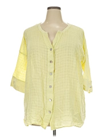 Soft Surroundings 3/4 Sleeve Blouse (view 1)