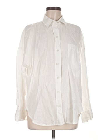 Zara Long Sleeve Button-Down Shirt (view 1)
