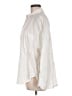 Zara 100% Linen Ivory Long Sleeve Button-Down Shirt Size M - photo 5
