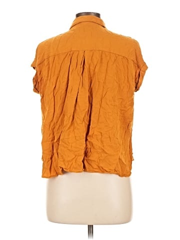 Rose + Olive Sleeveless Button-Down Shirt (view 2)