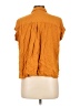 Rose + Olive 100% Rayon Orange Sleeveless Button-Down Shirt Size L - photo 2