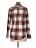 Weatherproof Plaid Brown Long Sleeve Button-Down Shirt Size M - photo 2