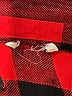 Cato 100% Rayon Plaid Red Long Sleeve Button-Down Shirt Size L (estimated) - photo 7