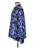 MNG Tie-dye Blue Long Sleeve Blouse Size 8 - photo 5