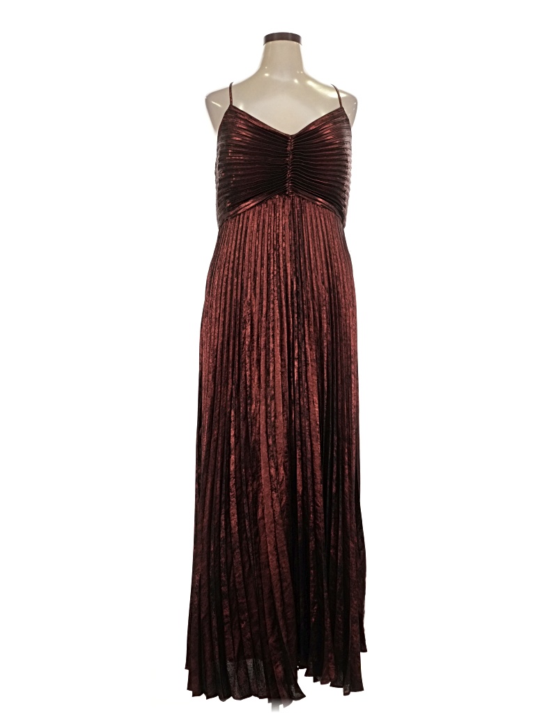 Pre-owned Express Cocktail Dress In Burgundy
