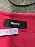 Theory 100% Silk Solid Pink Burgundy Long Sleeve Silk Top Size XL - photo 7