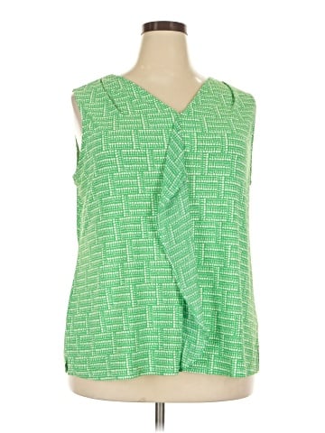 Roz & Ali Sleeveless Blouse (view 1)