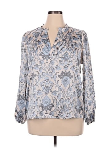 Ann Taylor LOFT Outlet Long Sleeve Blouse (view 1)