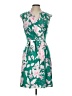 Eliza J Tropical Green Cocktail Dress Size 10 - photo 1