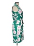 Eliza J Tropical Green Cocktail Dress Size 10 - photo 4