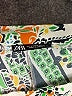 Zara Paisley Orange Casual Pants Size M - photo 4
