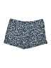 Alice + Olivia 100% Cotton Animal Print Blue Shorts Size 6 - photo 1