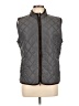 Tahari 100% Polyethylene Gray Vest Size L - photo 1