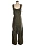 Old Navy 100% Elastic Solid Green Jumpsuit Size S (tall) - photo 2
