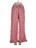 Unbranded 100% Cotton Checkered-gingham Red Casual Pants Size S - photo 1