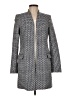 Calvin Klein Polka Dots Gray Coat Size 6 - photo 1
