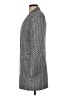 Calvin Klein Polka Dots Gray Coat Size 6 - photo 5