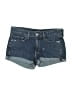Express Blue Denim Shorts Size 6 - photo 1
