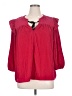Cato 100% Polyester Red 3/4 Sleeve Blouse Size XL - photo 1