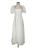Zara White Casual Dress Size S - photo 1