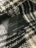 Sanctuary 100% Polyester Plaid Black Coat Size M - photo 6