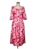 She + Sky 100% Polyester Hearts Pink Cocktail Dress Size L - photo 1