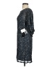 Aidan Mattox 100% Polyester Stars Gray Cocktail Dress Size 2 - photo 5