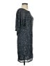 Aidan Mattox 100% Polyester Stars Gray Cocktail Dress Size 2 - photo 4