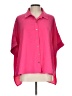Oddi 100% Polyester Color Block Pink Short Sleeve Blouse Size L - photo 1