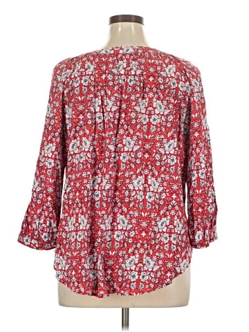 St. John's Bay 3/4 Sleeve Blouse (view 2)