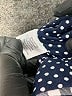Tyler Boe Checkered-gingham Blue Blazer Size 12 - photo 7