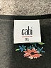 CAbi 100% Polyester Black Long Sleeve Blouse Size XL - photo 4