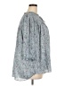 Rose + Olive 100% Polyester Blue 3/4 Sleeve Blouse Size 2X - photo 4