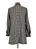 Zara Basic Checkered-gingham Gray Casual Dress Size L - photo 2
