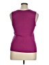 St. John Purple Sweater Vest Size XL - photo 2