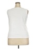 Ruby Rd. White Sleeveless T-Shirt Size 2X - photo 2