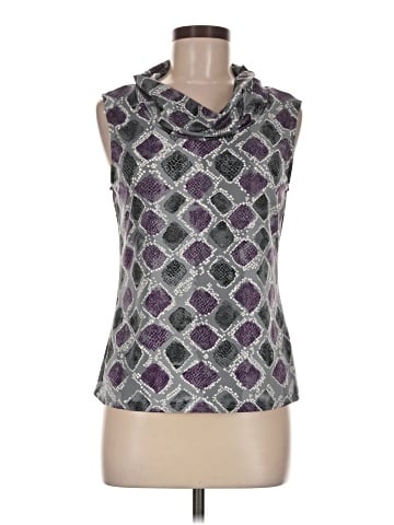 Tahari by ASL Sleeveless Blouse (view 1)