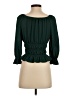 Mine Green 3/4 Sleeve Blouse Size S - photo 2