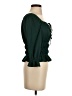 Mine Green 3/4 Sleeve Blouse Size S - photo 4